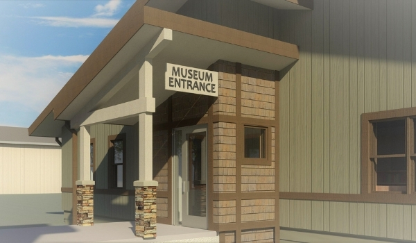 Rear Entrance Rendering